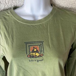 Life is Good Dog Tee